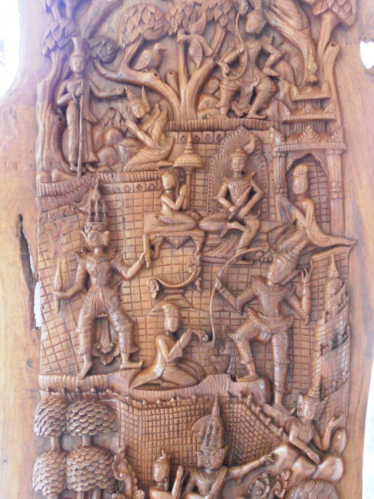 Hand Carved Ramayana Story