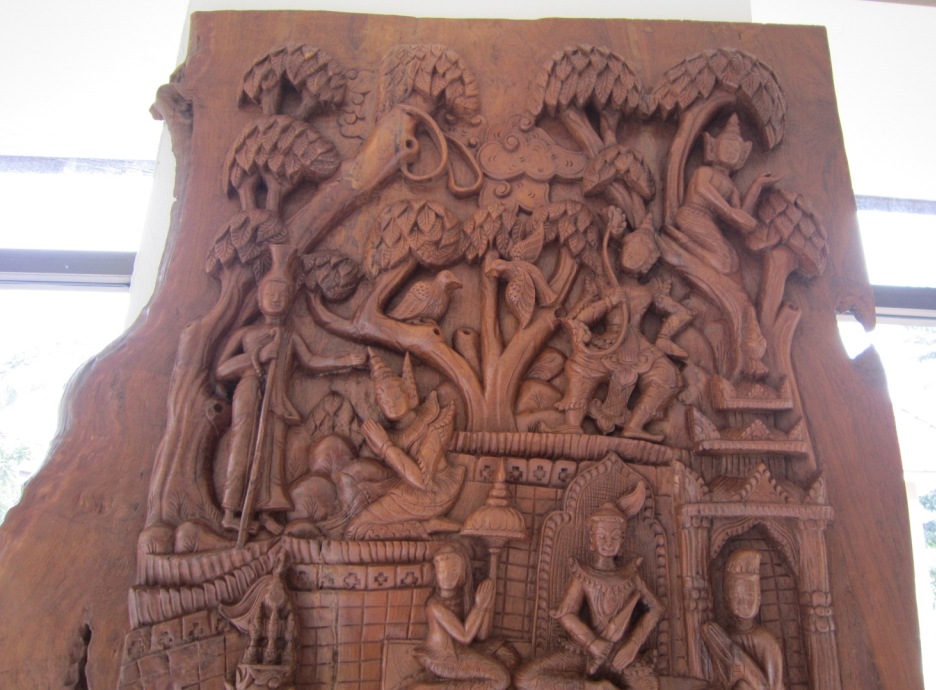 Hand Carved Ramayana Story