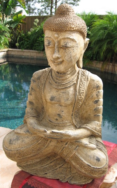 Japanese Style Meditating Buddha