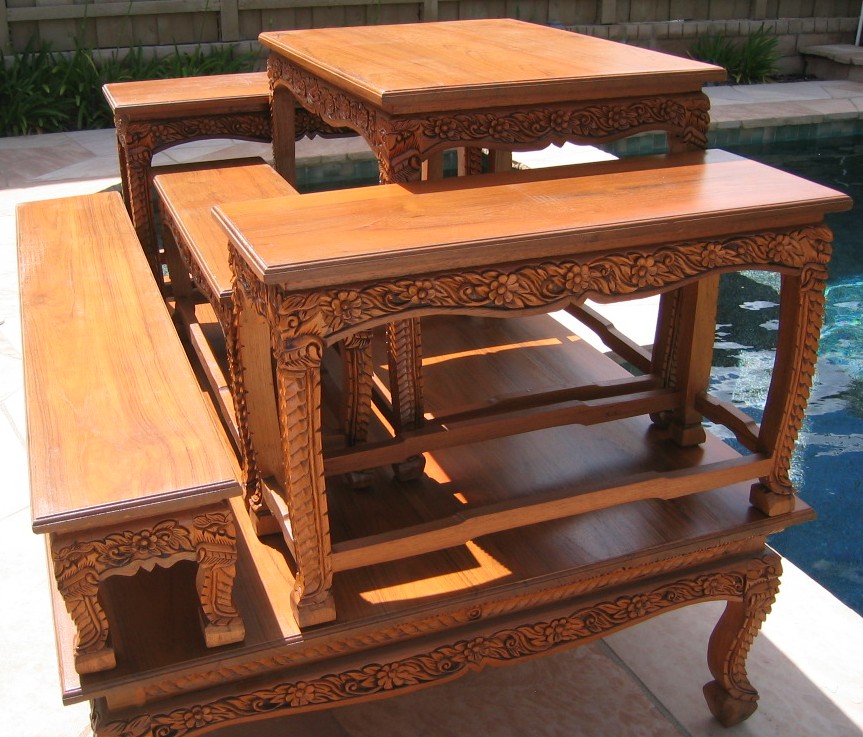 Set of Altar Table Set ~ Extra Large