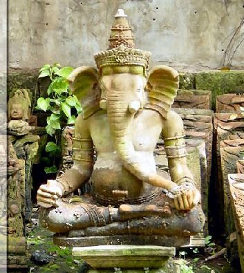 Terra Cotta Ganesha Statue