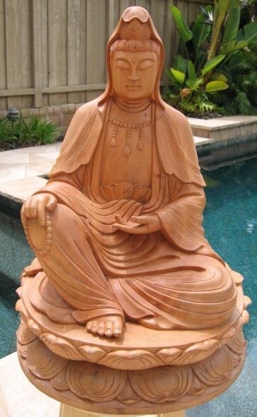 Guan Yin on Lotus