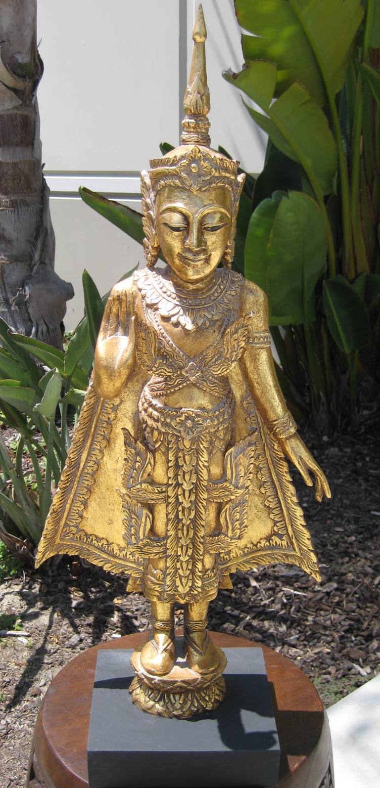 Standing Rattanakosin Buddha
