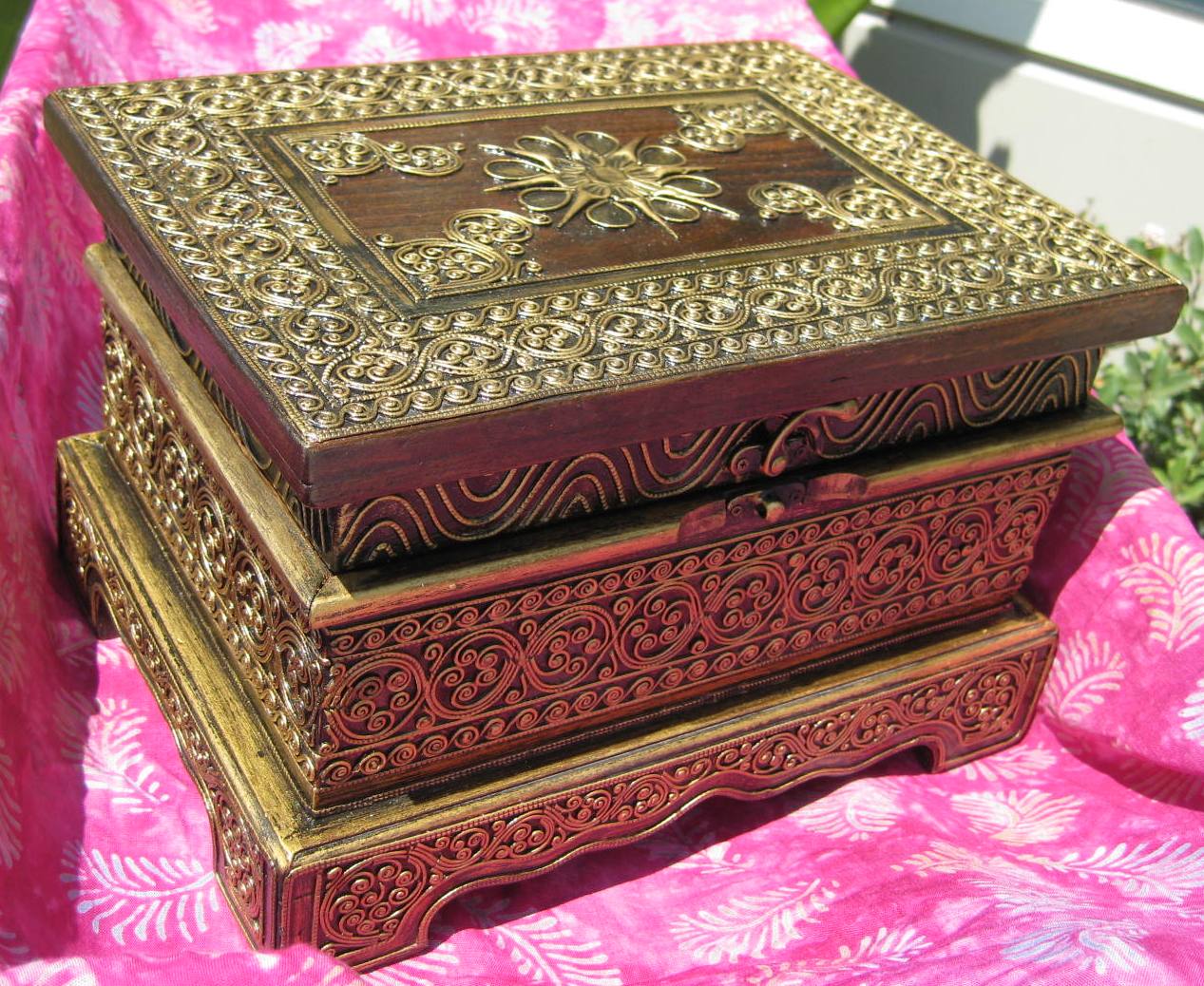 Teak Wood Decorative Box