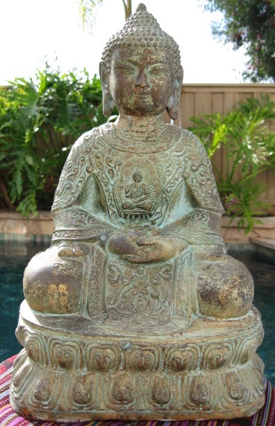 Antique Buddha Samadhi Statue