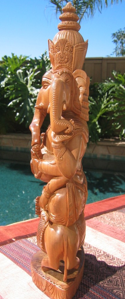 Sandalwood Ganesha from India