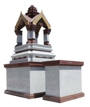  Thai Spirit House Granite & Marble with Stand