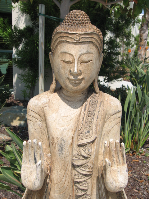 Thai Standing Dispelling Fear Buddha 