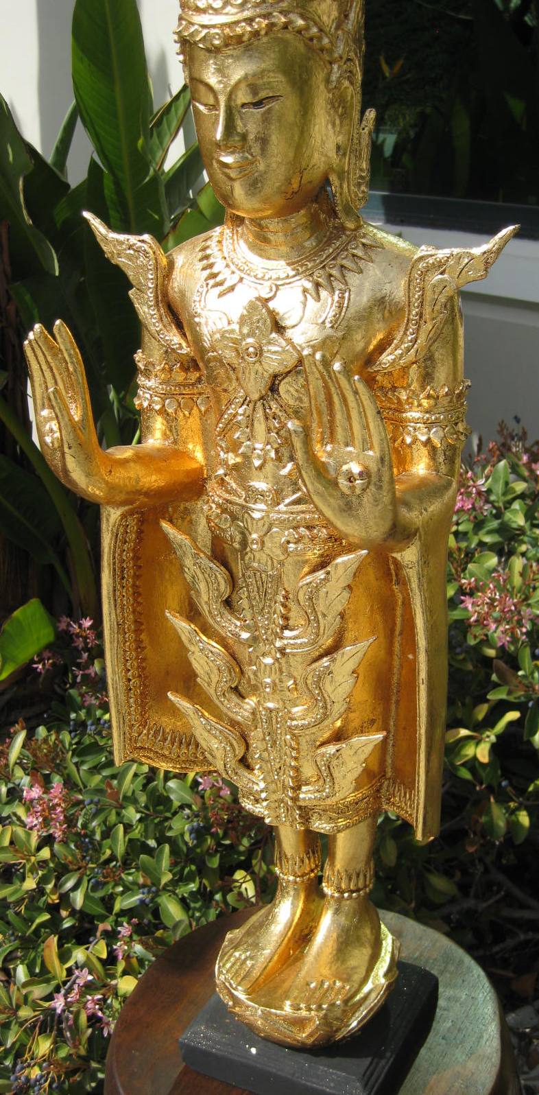 24kt Gold Rattanakosin Standing Buddha