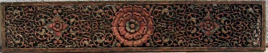 1' x 6' Teak Wood Panel